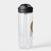 HARRY POTTER™ | FFLEPUFF™ Crest van Fijne schets Waterfles (Voorkant)