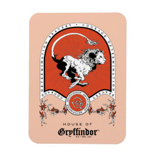 HARRY POTTER™   Fijne schets GRYFFINDOR™ Crest Magneet