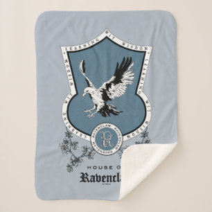 HARRY POTTER™   Fijne schets RAVENCLAW™ Crest Sherpa Deken