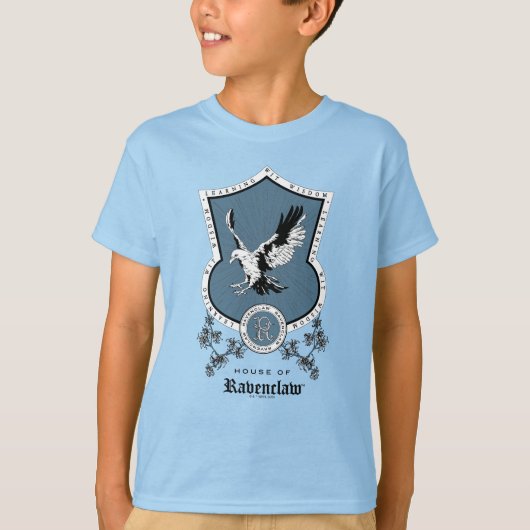 HARRY POTTER™ | Fijne schets RAVENCLAW™ Crest T-shirt (Voorkant)