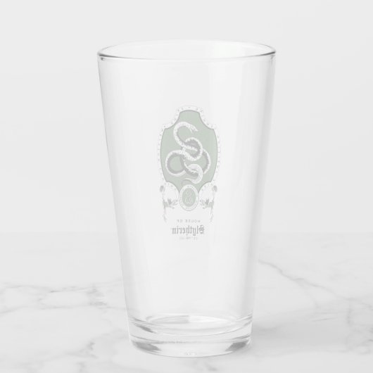 HARRY POTTER™ | Fijne schets SLYTHERIN™ Crest Glas (Achterkant)