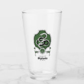HARRY POTTER™ | Fijne schets SLYTHERIN™ Crest Glas (Voorkant)