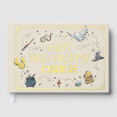 Harry Potter First Birthday Gastenboek (Voorkant)