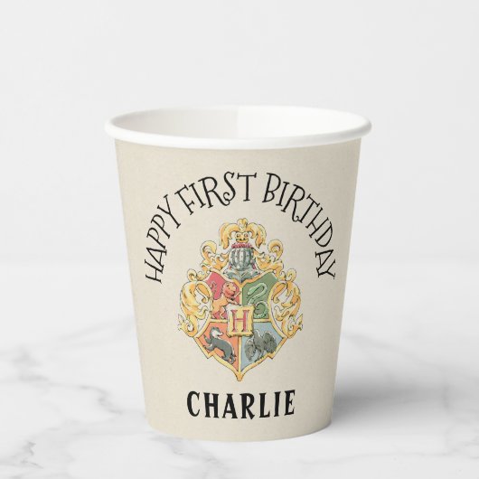 Harry Potter First Birthday Paper Cups Papieren Bekers (Links)