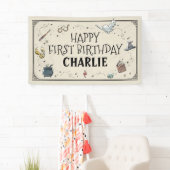 Harry Potter First Birthday Spandoek (Insitu)