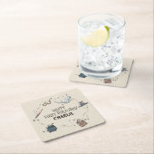 Harry Potter First Birthday Vierkante Kartonnen Onderzetter (Insitu)