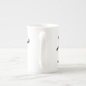 Harry Potter | "Free Dobby" Silhouette Typografie Porselein Kop (Achterkant)