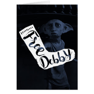 Harry Potter "Free Dobby" Sock Typography