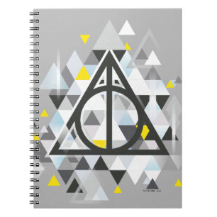 Harry Potter Geometrisch Reliek der Doden Symboo Notitieboek