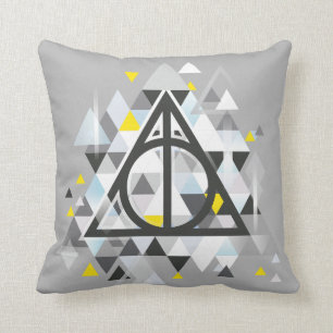 Harry Potter Geometrisch Symbool van de Relieken Kussen