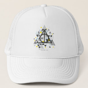 Harry Potter Geometrisch symbool voor de dode ho Trucker Pet