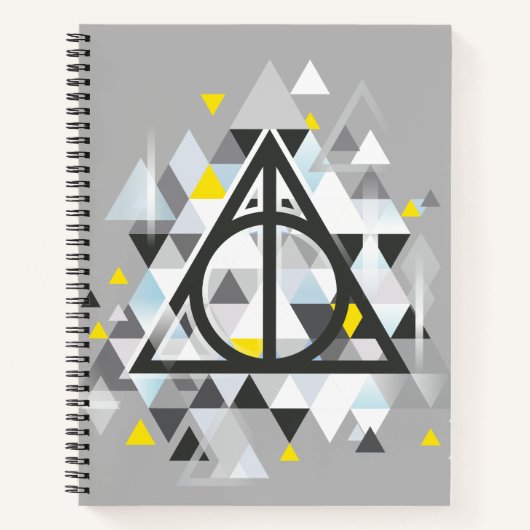Harry Potter| Geometrisch symbool voor dodelijke h Notitieboek (Voorkant)