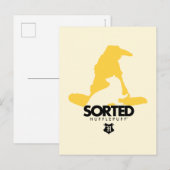 Harry Potter | Gesorteerd in HUFFLEPUFF™ House Briefkaart (Voorkant / Achterkant)