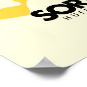 Harry Potter | Gesorteerd in HUFFLEPUFF™ House Poster (Hoek)