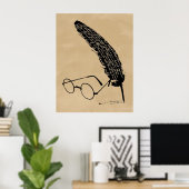 Harry Potter | Glazen en kieuwen Poster (Thuiskantoor)
