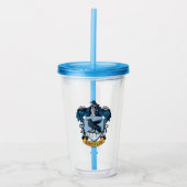 Harry Potter | Gothic Ravenclaw Crest Acryl Drinkbeker (Voorkant)