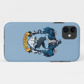 Harry Potter | Gothic Ravenclaw Crest Case-Mate iPhone Case (Achterkant (horizontaal))