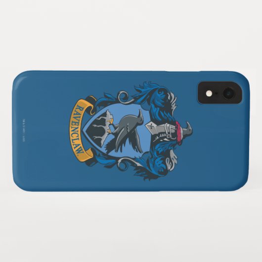 Harry Potter | Gothic Ravenclaw Crest Case-Mate iPhone Case (Achterkant (horizontaal))