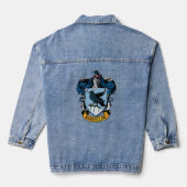 Harry Potter | Gothic Ravenclaw Crest Denim Jacket (Achterkant)