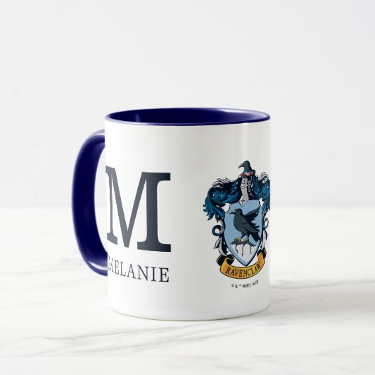 Harry Potter | Gothic Ravenclaw Crest Mok (Voorkant links)