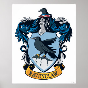 Harry Potter   Gothic Ravenclaw Crest Poster