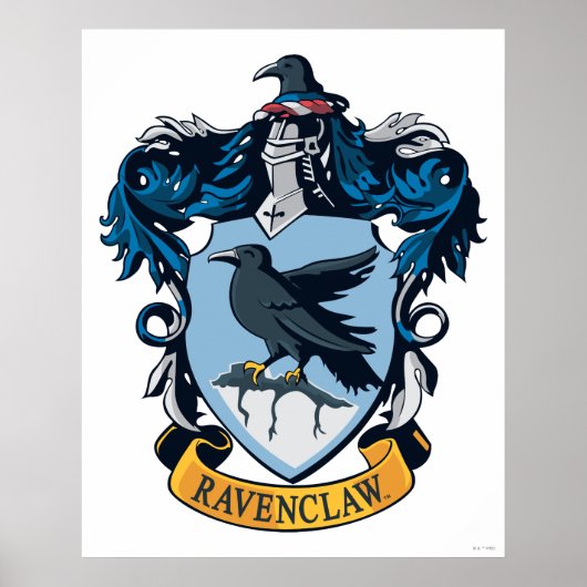 Harry Potter | Gothic Ravenclaw Crest Poster (Voorkant)