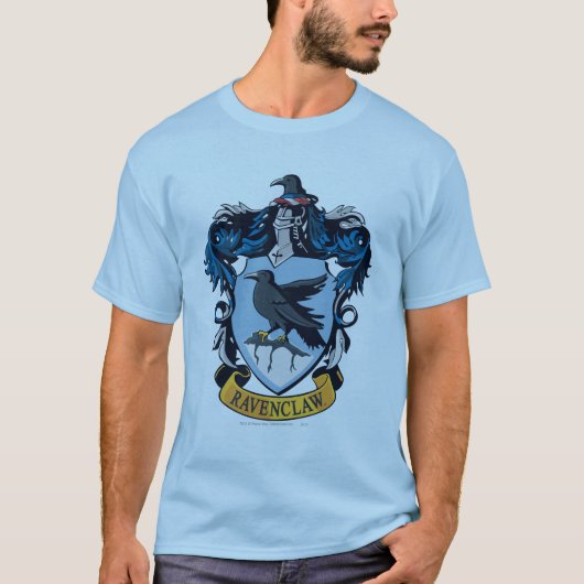 Harry Potter | Gothic Ravenclaw Crest T-shirt (Voorkant)