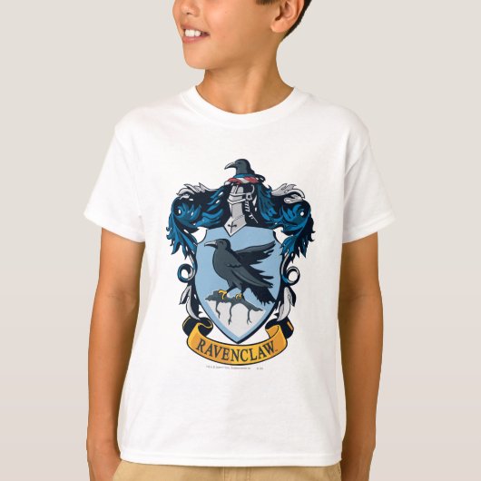 Harry Potter | Gothic Ravenclaw Crest T-shirt (Voorkant)