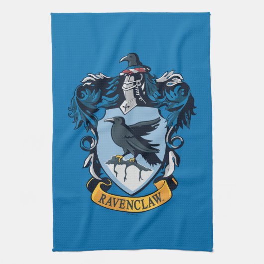 Harry Potter | Gothic Ravenclaw Crest Theedoek (Verticaal)