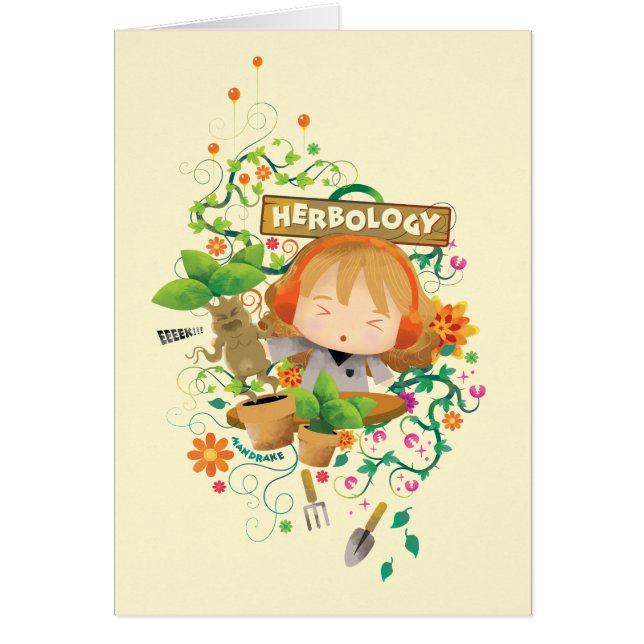 Harry Potter | Grafisch klasse Hermione Herbology (Voorkant)