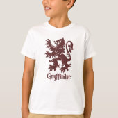 Harry Potter | Grafisch programma Gryffindor Lion T-shirt (Voorkant)