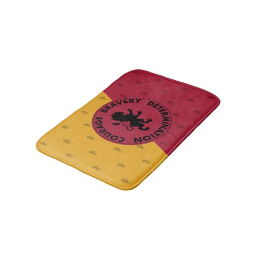 Harry Potter | Grafische kaart GRYFFINDOR™ House Badmat (Gekanteld)