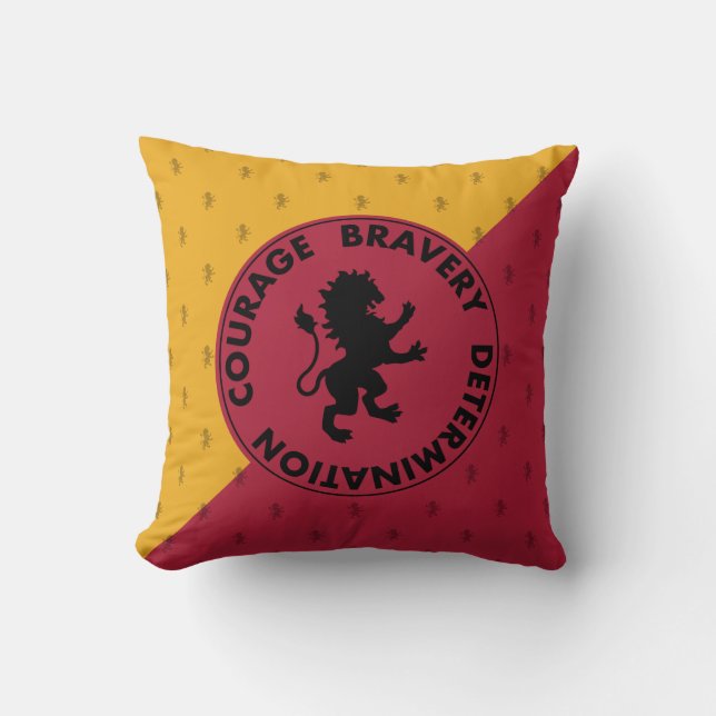 Harry Potter | Grafische kaart GRYFFINDOR™ House Kussen (Voorkant)