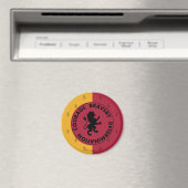 Harry Potter | Grafische kaart GRYFFINDOR™ House Magneet (Insitu (Vaatwasser))