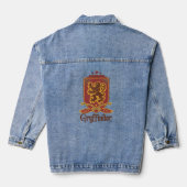 Harry Potter | Griffoendor QUIDDITCH™  Speldje Denim Jacket (Achterkant)