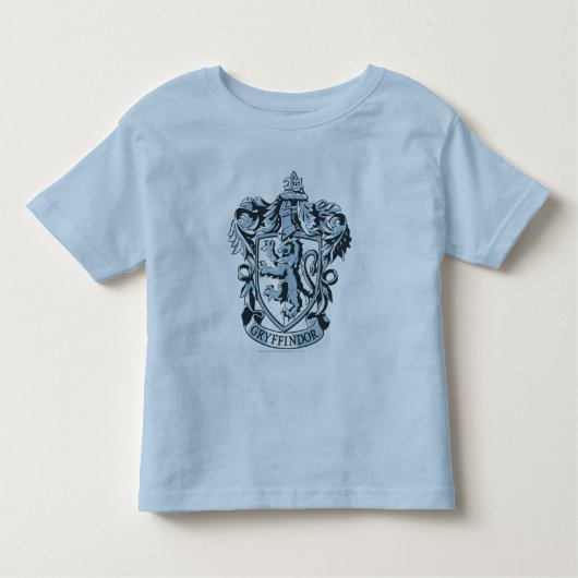 Harry Potter | Gryffindor Crest Blue Kinder Shirts (Voorkant)
