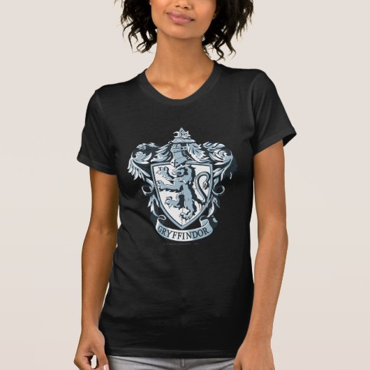 Harry Potter | Gryffindor Crest Blue T-shirt (Voorkant)