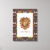 HARRY POTTER™ | GRYFFINDOR™ Crest Canvas Afdruk (Voorkant)