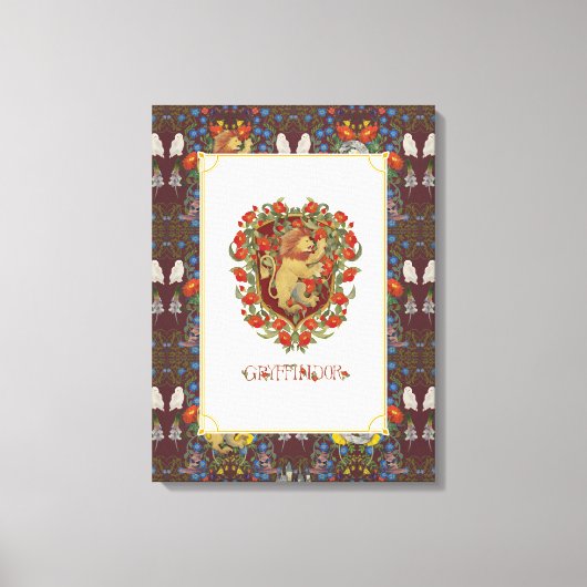 HARRY POTTER™ | GRYFFINDOR™ Crest Canvas Afdruk (Voorkant)