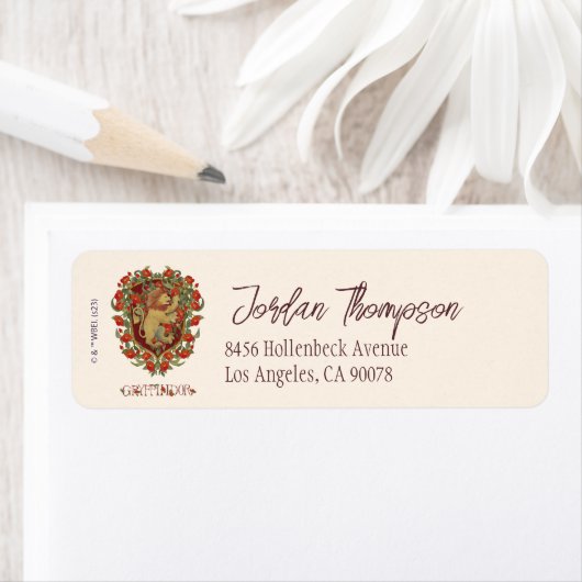 HARRY POTTER™ | GRYFFINDOR™ Crest Etiket (Insitu)