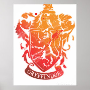 Harry Potter   Gryffindor Crest - Geplateerd Poster