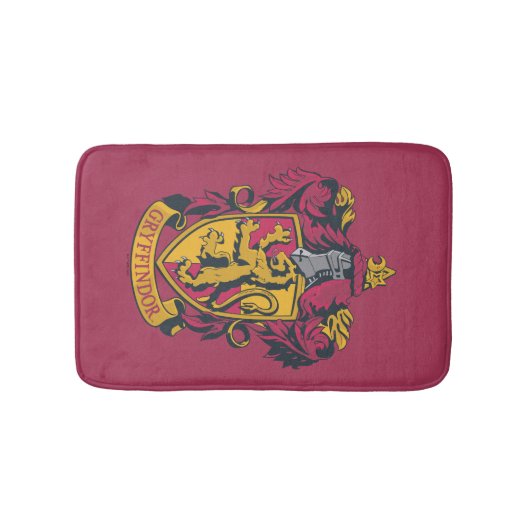 Harry Potter | Gryffindor Crest Gold en Red Badmat (Voorkant)