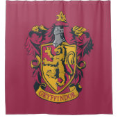 Harry Potter | Gryffindor Crest Gold en Red Douchegordijn (Voorkant)