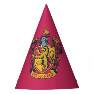 Harry Potter   Gryffindor Crest Gold en Red Feesthoedjes