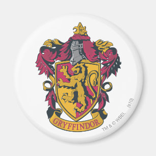 Harry Potter   Gryffindor Crest Gold en Red Magneet