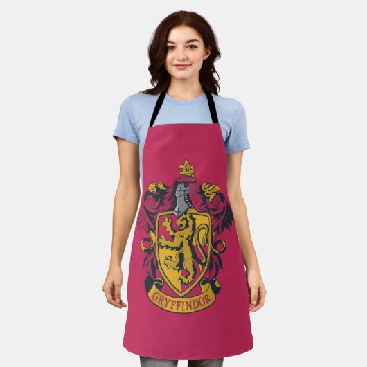Harry Potter | Gryffindor Crest Gold en Red Schort (Gedragen)