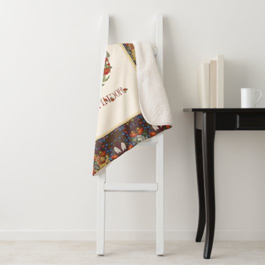 HARRY POTTER™ | GRYFFINDOR™ Crest Sherpa Deken (In situ)