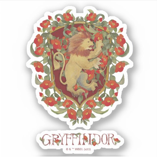 HARRY POTTER™ | GRYFFINDOR™ Crest Sticker (Voorkant)