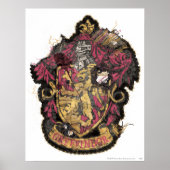 Harry Potter | Gryffindor Crest - vernietigd Poster (Voorkant)