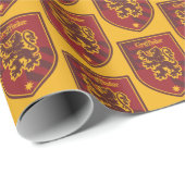 Harry Potter | Gryffindor House Pride Crest Cadeaupapier (Rol Hoek)
